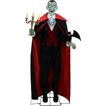 Haunted Hill Farm 5'5" Motion-Activated Vampire Host
