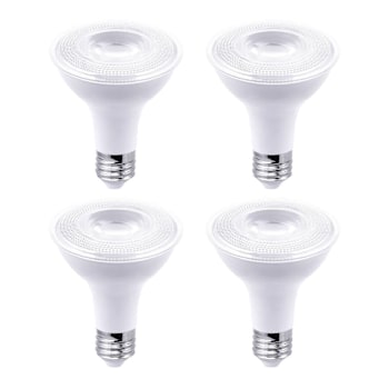 Simply Conserve Dusk To Dawn LED Par30 Bulb, 5000k, 11 Watt, Package Of 4