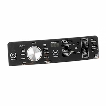 Whirlpool Replacement Black Control Panel For Washer, Part # W10911044