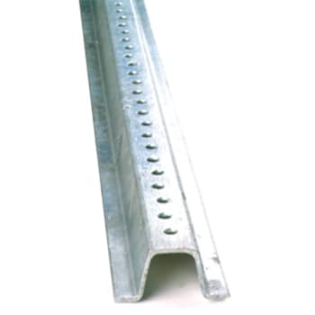 Accuform U-Channel Sign Post 6 Foot Length Galvanized Steel