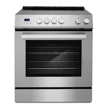 Cosmo 30" Stellar Collection 5.0 Cu Ft Electric Range 4 Burner Oven Ss