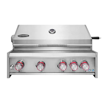 Cosmo 32" Built-In Propane Gas Grill With 5 Burners Infrared Rotisserie LED Ss