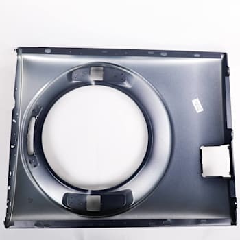 GE Replacement Royal Sapphire Blue Front Panel For Washer, Part # Wh13x30347