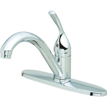 Delta Kitchen Faucet Chrome Single Handle With Sprayer