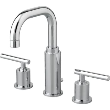 American Standard Serin Widespread Bathroom Faucet Chrome 2-Handle With Pop-Up