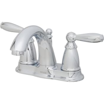 Image for Moen Brantford Lavatory Faucet Chrome Two Handle With Pop-Up from HD Supply