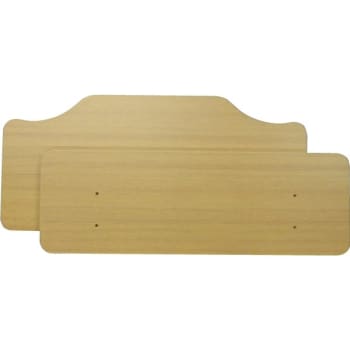 Image for NOA Head and Foot Boards Elite Riser Light Oak 36" Package Of 2 from HD Supply