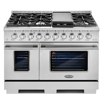 Image for Cosmo 48 In. Vista Collection 5.5 Cu. Ft. Double Oven Gas Range, 8 Burners, LED from HD Supply