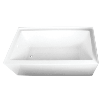 Image for Kingston Brass Aqua Eden Vtap663222l 66" Acrylic Alcove Tub W/left Hand Drain from HD Supply
