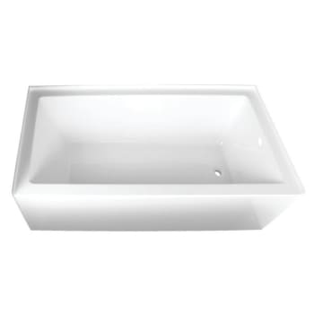 Image for Kingston Brass Aqua Eden Vtap663222r 66" Acrylic Alcove Tub W/right Hand Drain from HD Supply