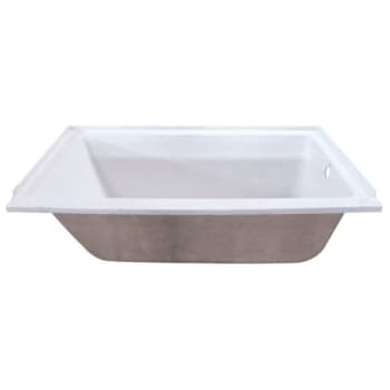 Image for Kingston Brass Aqua Eden Xvtpn603220r 60" Acrylic Drop-In Tub W/reversible Drai from HD Supply