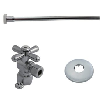 Image for Kingston Brass Ktk101p Toilet Supply Kit, 1/2" Ips Inlet - 3/8" Outlet from HD Supply