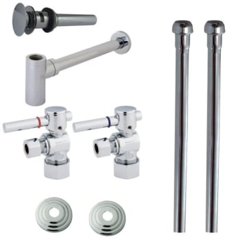 Image for Kingston Brass CC53301DLTRMK2 Plumbing Supply Kit with P-Trap and Drain from HD Supply