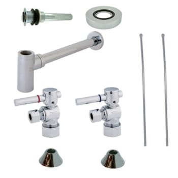 Image for Kingston Brass Cc53301dlvkb30 Plumbing Sink Trim Kit With Bottle Trap And Drain from HD Supply