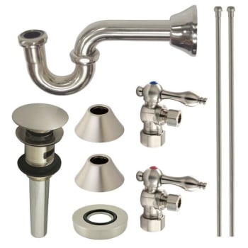 Image for Kingston Brass Cc53308vokb30 Plumbing Sink Trim Kit With P-Trap And Drain from HD Supply
