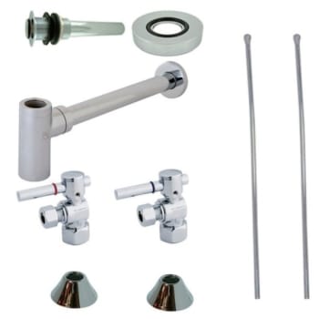 Image for Kingston Brass Cc43101dlvkb30 Plumbing Sink Trim Kit With Bottle Trap And Drain from HD Supply
