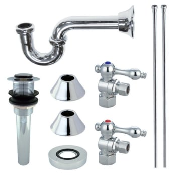 Image for Kingston Brass CC43101VKB30 Plumbing Sink Trim Kit with P-Trap and Drain from HD Supply