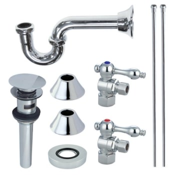 Image for Kingston Brass Cc43101vokb30 Plumbing Sink Trim Kit With P-Trap And Drain from HD Supply