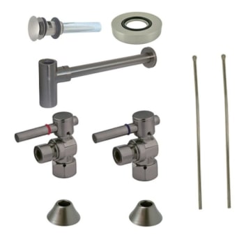 Image for Kingston Brass Cc43108dlvokb30 Plumbing Sink Trim Kit With Bottle Trap And Drain from HD Supply