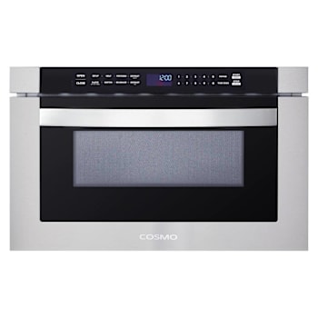 Cosmo 24 In. Haven Collection 1.2 Cu. Ft. Built-In Microwave Drawer, Touch Contr