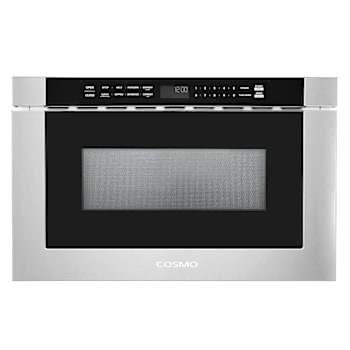 Cosmo 24 In. Built-In Microwave Drawer With Automatic Presets, Touch Controls