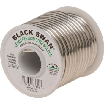Black Swan 1 Pound Lead-Free Acid Core Solder
