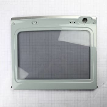 GE Replacement Glass Lid And Frame Assembly For Washer, Part # Wh44x26701
