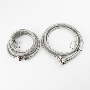Frigidaire Washer Replacement 6' Stainess Steel Fill Hose 2-Pack,2ssfilhose