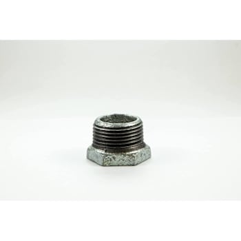 ProPlus 1 In. X 1/2 In. Galvanized Malleable Bushing