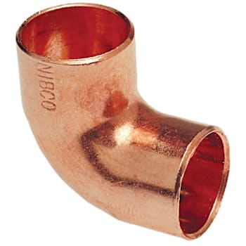 Image for Nibco I607 2" Cxc 90-Degree Elbow Wrot Copper from HD Supply