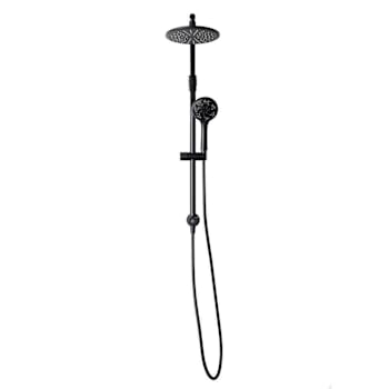Niagara Conservation Shower Rail Kit W/ 8" Rain 6-Spray Handheld Showerhead
