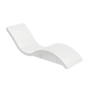 Ledge Lounger™  Signature Chaise Safeguard - White