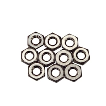 Acorn Engineering Company Rep. Hex Nut, #10-32, Stainless Steel Case Of 50