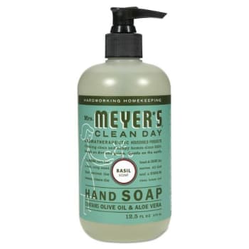 Mrs. Meyer's 12.5 Oz Liquid Hand Soap (Basil) (6-Case)