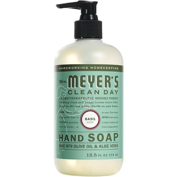 Image for Mrs. Meyer's 12.5 Oz Liquid Hand Soap (Basil) from HD Supply