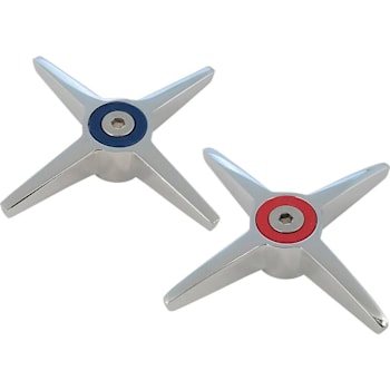 Chicago Faucets 3" Cross Handle Pair