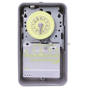 Intermatic T100 Series 24-Hour Spst Mechanical Time Switch W/Outdoor Enclosure