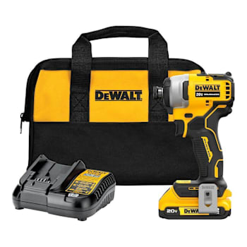 DeWalt Atomic 20v Max Brushless Cordless 1/4" COMPACT Impact Driver Kit