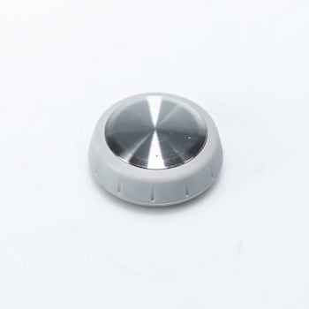 Whirlpool Replacement Stainless Steel Timer Knob For Washer, Part # Wpw10110033