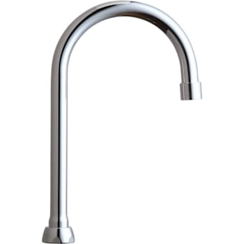 Chicago Faucets 5-1/4" Rigid/Swing Gooseneck Spout