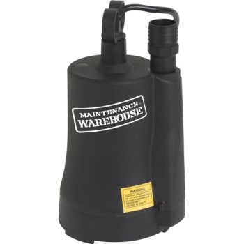 Maintenance Warehouse® 1/3 Hp Utility Pump