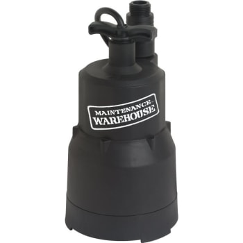 Image for Maintenance Warehouse® 1/6 HP Utility Pump from HD Supply