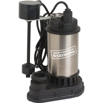 Image for Maintenance Warehouse® 1 HP Stainless Steel Sump Pump from HD Supply