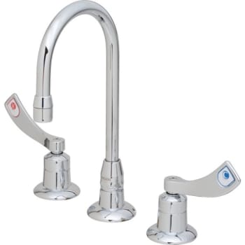 Moen® M-Dura™ Kitchen Faucet, 1.2 Gpm, 8" Center, Chrome, 2 Handles
