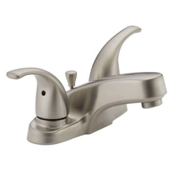 Image for Delta Peerless Choice Two Handle Lavatory Faucet, Brushed Nickel from HD Supply