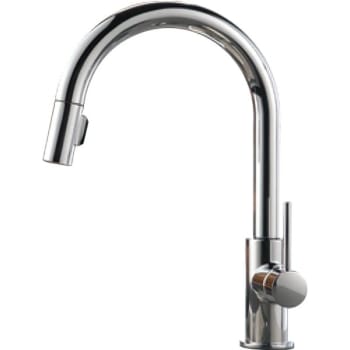 Delta® Trinsic™ Pull-Down Kitchen Faucet, 1.8 Gpm, 8" Center, Chrome, 1 Handle