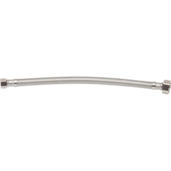 Image for Maintenance Warehouse® Stainless Steel Faucet Supply Line 20" 3/8 Flare X 1/2 Fiare from HD Supply
