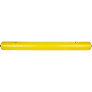 Justrite 7" X 77" Plastic Clearance Bar Yellow