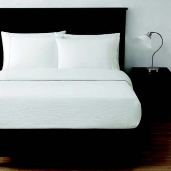 Image for Berkshire Hospitality Seesucker King Top Sheet White Case Of 6 from HD Supply