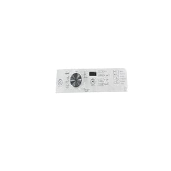 Whirlpool Replacement Black Control Panel For Washer, Part # W10911040